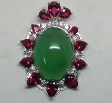 925银镶玉髓首饰 玖钻珠宝引领2015年行业风尚